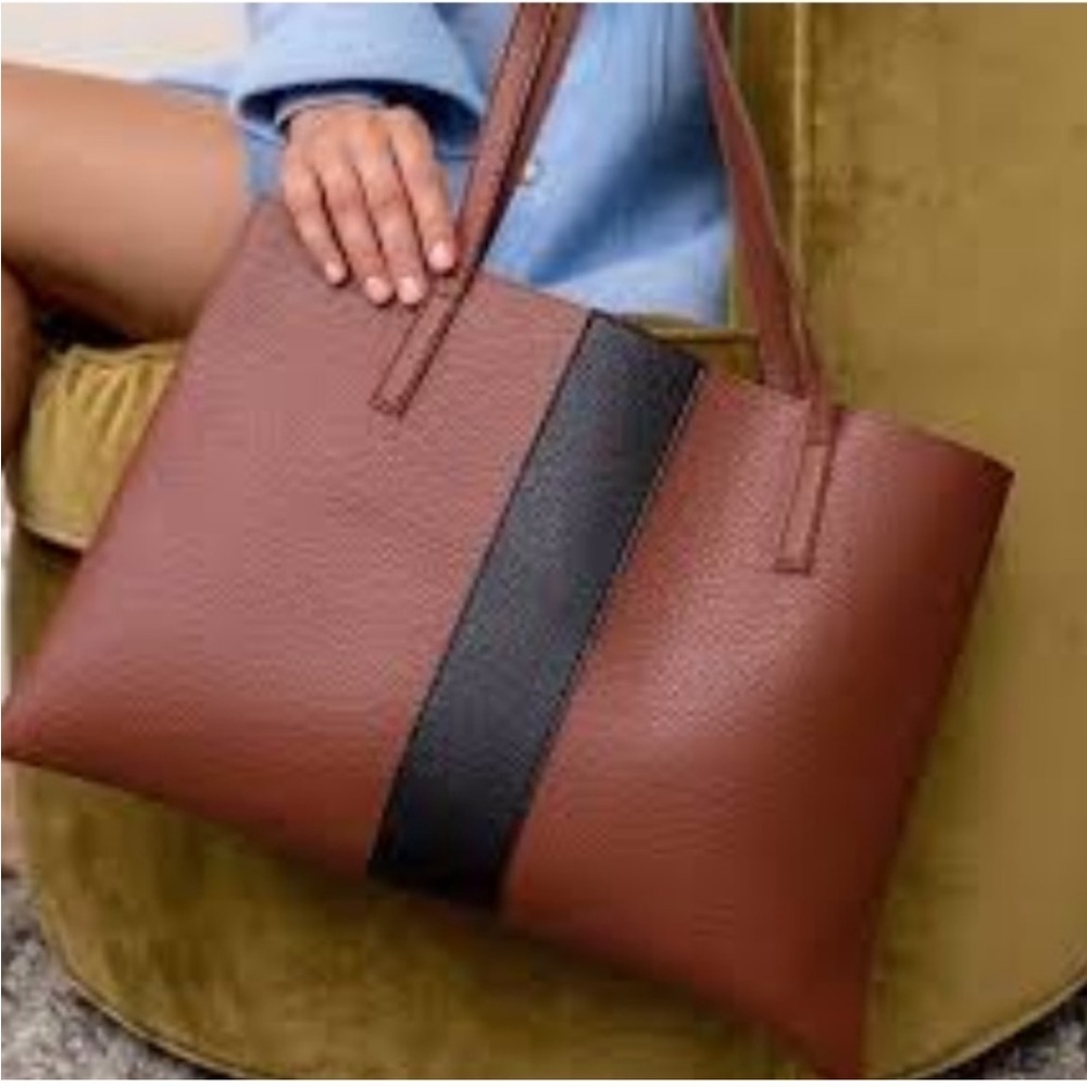 Vince Camuto vegan leather tote